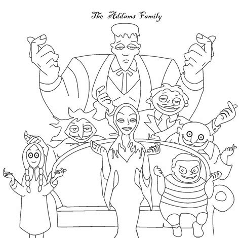 printable addams family coloring pages|printable wednesday coloring sheets.